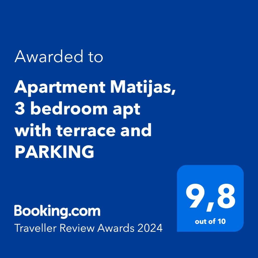 Apartment Matijas, 3 Bedroom Apt With Terrace And Parking Split Zewnętrze zdjęcie